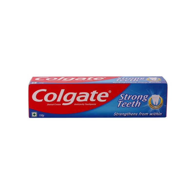 Colgate Strong Teeth Dental Cream Anti-cavity Toothpaste 150 g