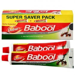 Dabur Babool Cavity Protection Toothpaste 175 g -Pack of 2