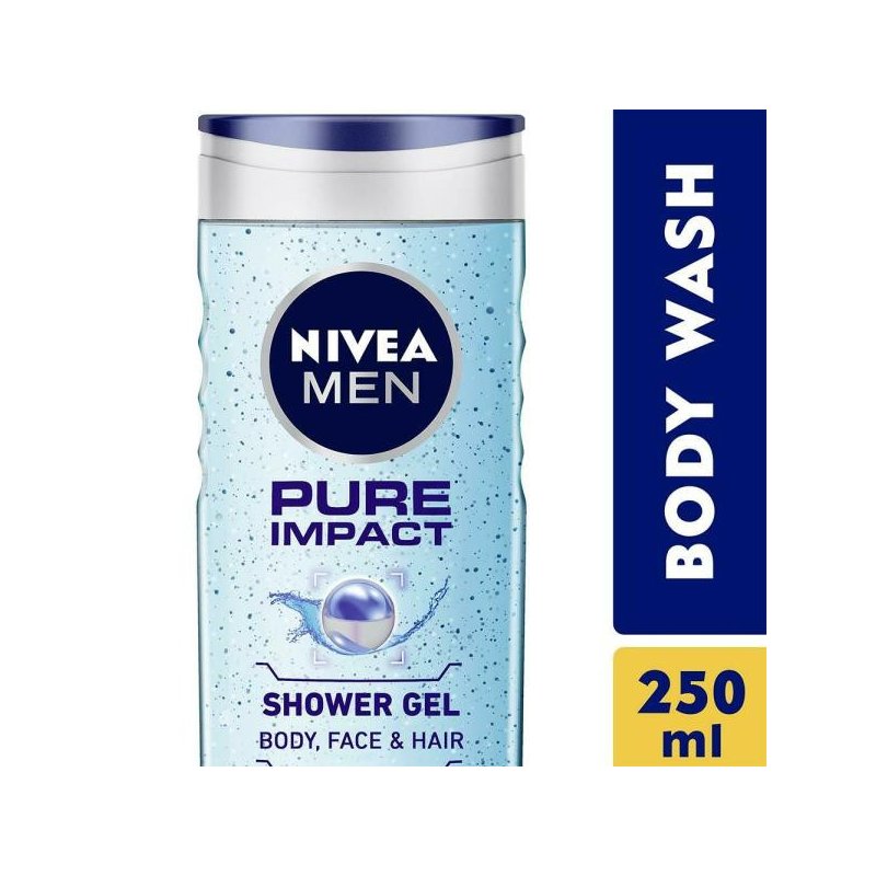Nivea Men Pure Impact Shower Gel 250 ml