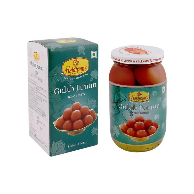 Haldiram's Nagpur Gulab Jamun 500 g