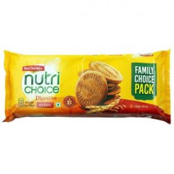 Britannia NutriChoice Hi-Fiber Digestive Biscuits 100 g -Pack of 5