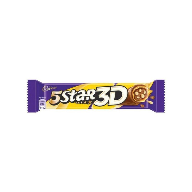 Cadbury 5 Star 3D Chocolate Bar 42 g