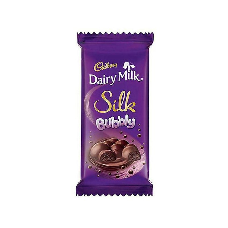 Cadbury Dairy Milk Silk Bubbly Chocolate 50 g