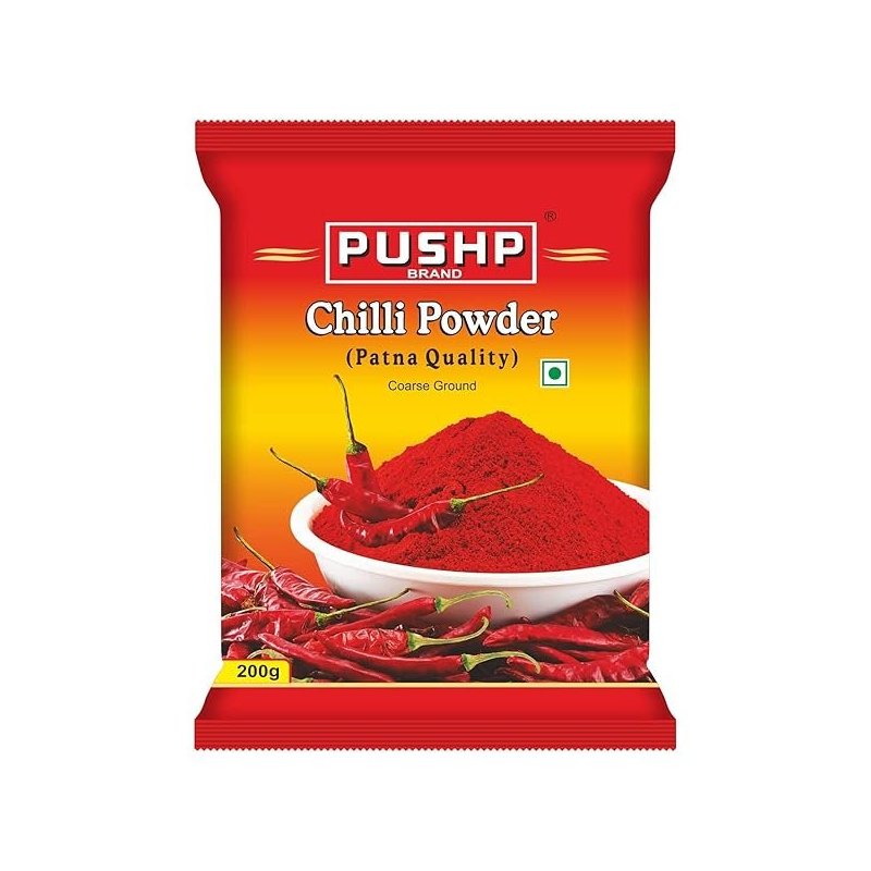 PUSHP HOT & RED CHILLI POWDER