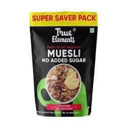  True Elements No Added Sugar Muesli 1.2kg 