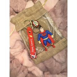 Superman keychain