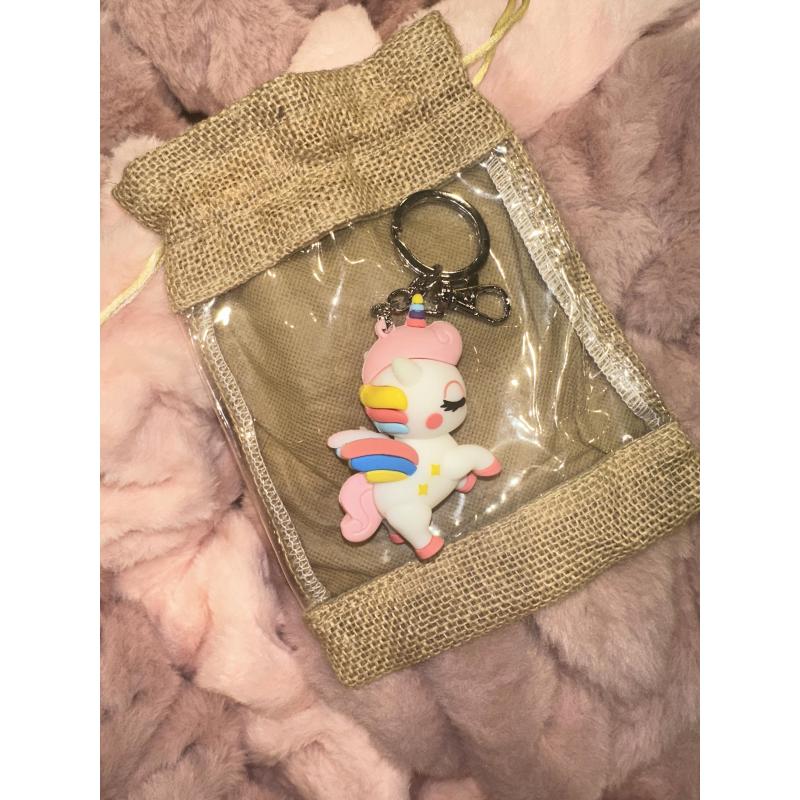 Unicorn keychain