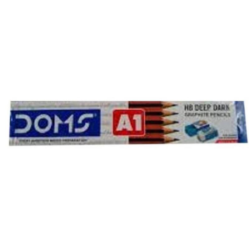 Doms A1 Deep Dark Graphite Pencils (Set of 2)