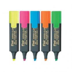 Flair Super Glow Highlighter Pack Of 5