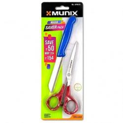 Kangaro Munix Delux Maha Saver Pack Scissors+Knife