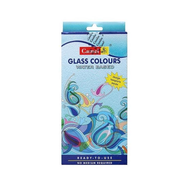 Camel Water Based Glass Colour Set 6 Shades