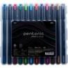 Pentonic Multicolour 0.6mm Gel Pen Set With Hard Box Case