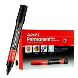 Luxor Permanent Marker 960 Bullet Tip Pack Of 10