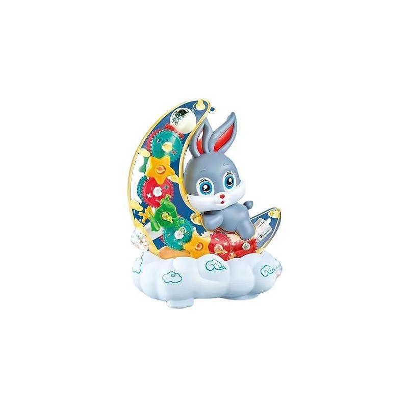 RAINBOW RIDERS 360 ROTATING MOON RABIT TOY