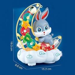 RAINBOW RIDERS 360 ROTATING MOON RABIT TOY