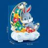 RAINBOW RIDERS 360 ROTATING MOON RABIT TOY