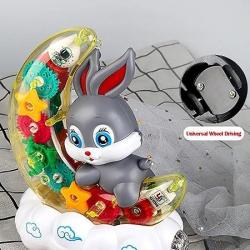 RAINBOW RIDERS 360 ROTATING MOON RABIT TOY