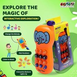 BABY PHONE GOOYO GY 92 BATTERY OPERATED ROLE PLAY PHONE