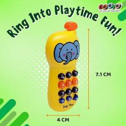 BABY PHONE GOOYO GY 92 BATTERY OPERATED ROLE PLAY PHONE
