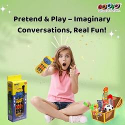 BABY PHONE GOOYO GY 92 BATTERY OPERATED ROLE PLAY PHONE