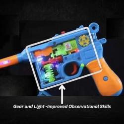 TRANSPARENT GEAR SHELL GUN