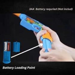 TRANSPARENT GEAR SHELL GUN