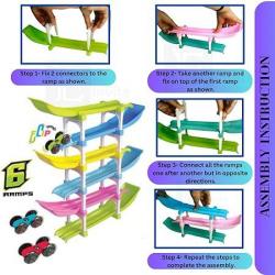 RAMP RACING 10 RAMPS 6 CARS