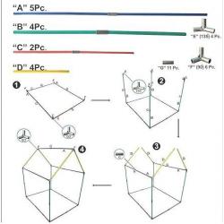 MY MAGICAL PONY PLAY TENT HOUSE TOY