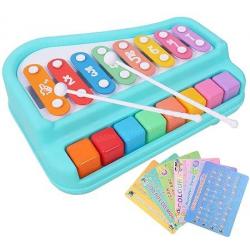 XYLOPHONE FOR KIDS PLAYING WITH PIANO