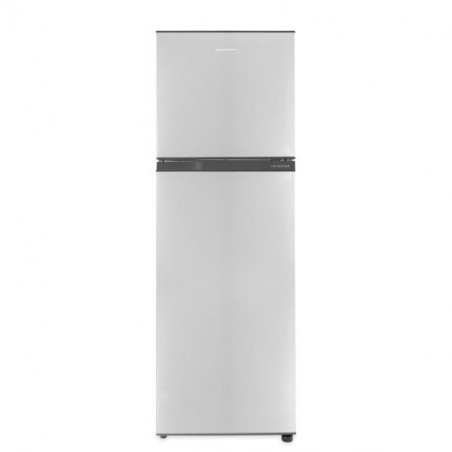 Kelvinator 270 litres 2 Star Double Door Refrigerator- Bright Silver KRF-A290BSV