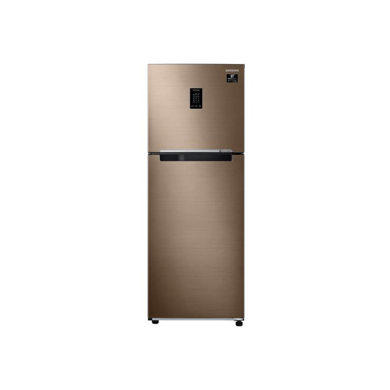 Samsung 314 Litre 2 Star Inverter Frost Free Double Door Refrigerator-RT34A4632DU LUXE BRNZ- Convertible- Curd Maestro